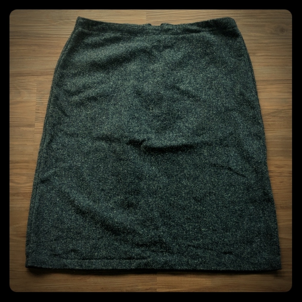 90s Old Navy Pencil Skirt in heather gray